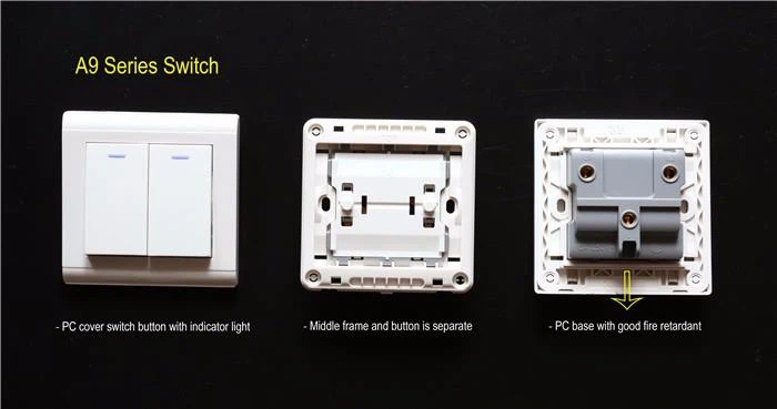 Three Gang Switch