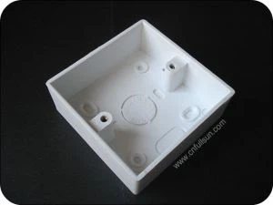 PVC elektrisk boks brannhemmende kanal boks