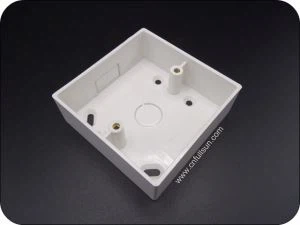 PVC elektrisk boks veggmontering ikke-ledende